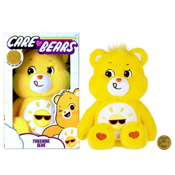 Care Bears Other - Care Bears 14" Plush Funshine Bear Yellow Soft